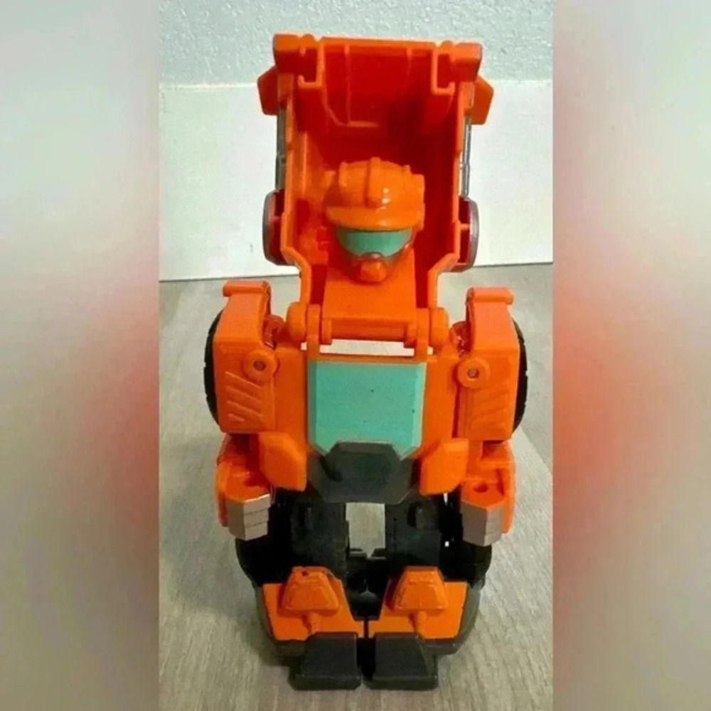 Playskool Heroes Transformers Toy Rescue Bots Wedge the Construction Bot - Picture 5 of 5